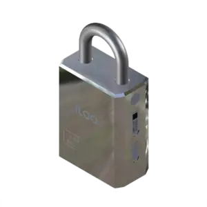 ILOQ - Candado inteligente S5 - Apertura con llave física - Sin necesidad de batería (alimentado... (ILOQ-S5-PADLOCK-825)