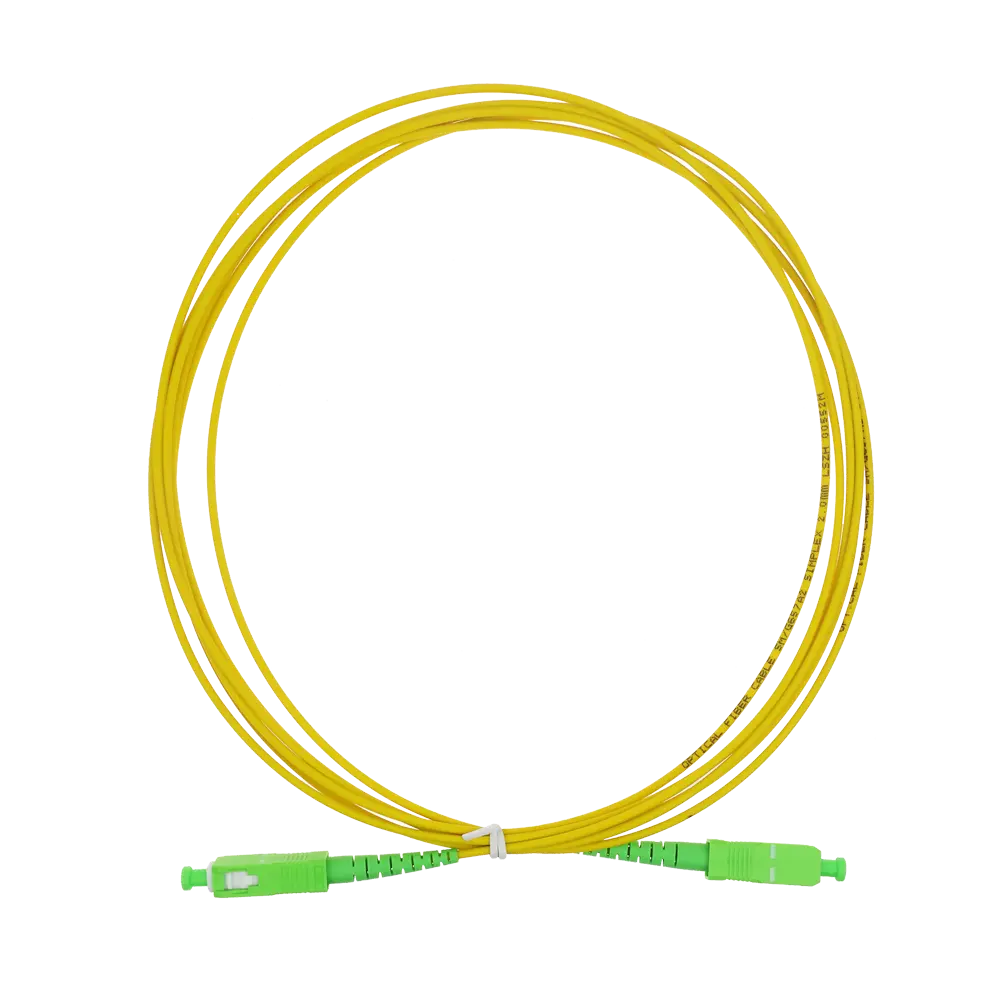 SAFIRE - Cable de conexión de fibra óptica - Fibra monomodo G657A2 de alto rendimiento - Conectores... (SF-SC-APC-SC-APC-SM-S