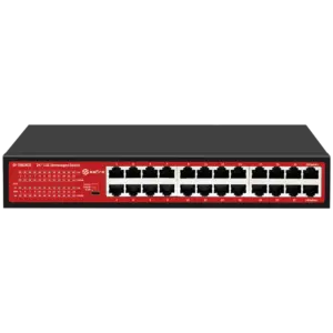 SAFIRE - Switch gigabit no gestionable - 24 puertos RJ45 Gigabit (10/100/1000 Mbps) - Modo VLAN para... (SF-SW24GE)