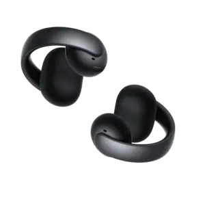 SOUNDCORE - Spundcore Aeroclip Negro - Diseño open-ear de clip con ajuste adaptativo - Hasta 32 horas... (SNC-AEROCLIP-B)